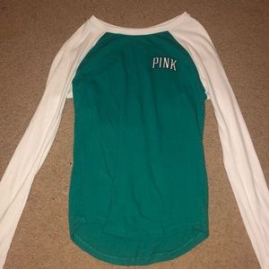 long sleeve T-shirt , PINK , S